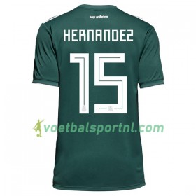 Mexico Hernandez 15 Thuis Shirt WK voetbal 2018